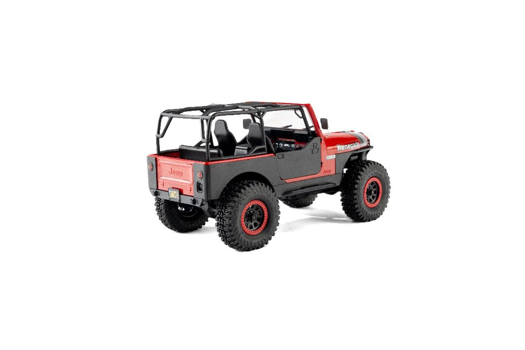 1/30 SCX30 Jeep CJ-7 Renegade 4X4 RTR - Genright Red