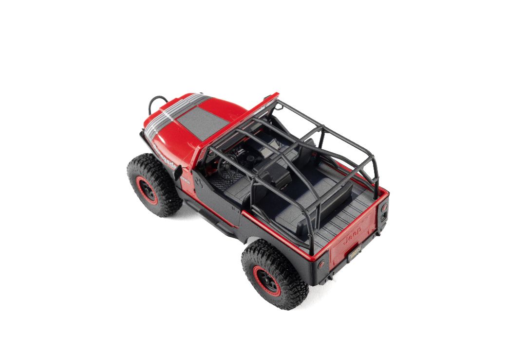 1/30 SCX30 Jeep CJ-7 Renegade 4X4 RTR - Genright Red