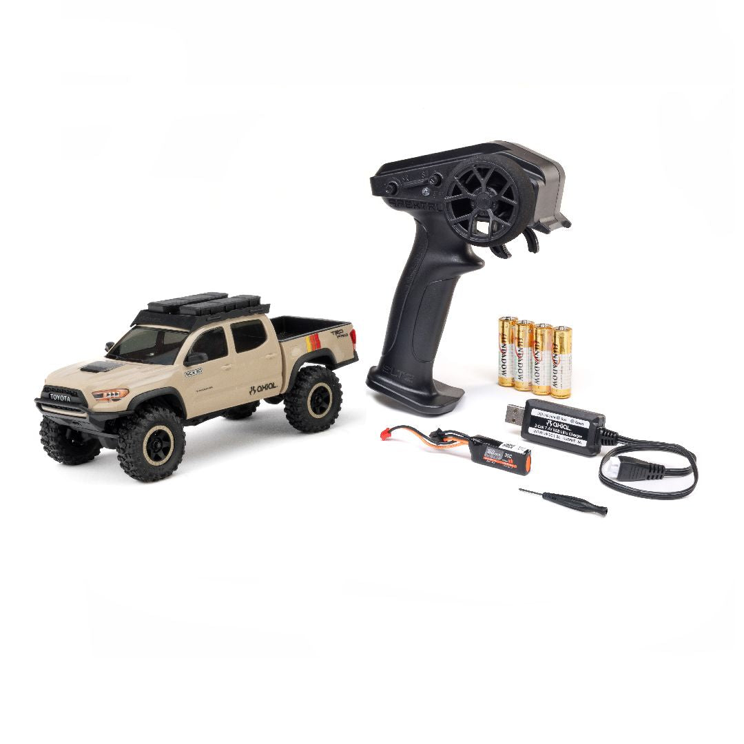 1/30 SCX30 Toyota Tacoma 4X4 RTR - Overland Edition