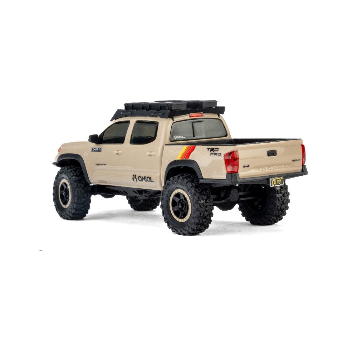 1/30 SCX30 Toyota Tacoma 4X4 RTR - Overland Edition