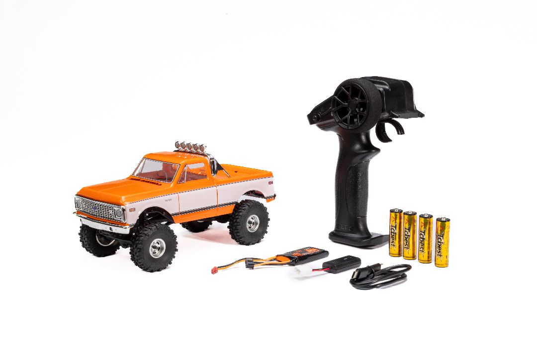 1/24 SCX24 1971 Chevrolet C10 4WD Truck RTR - Orange
