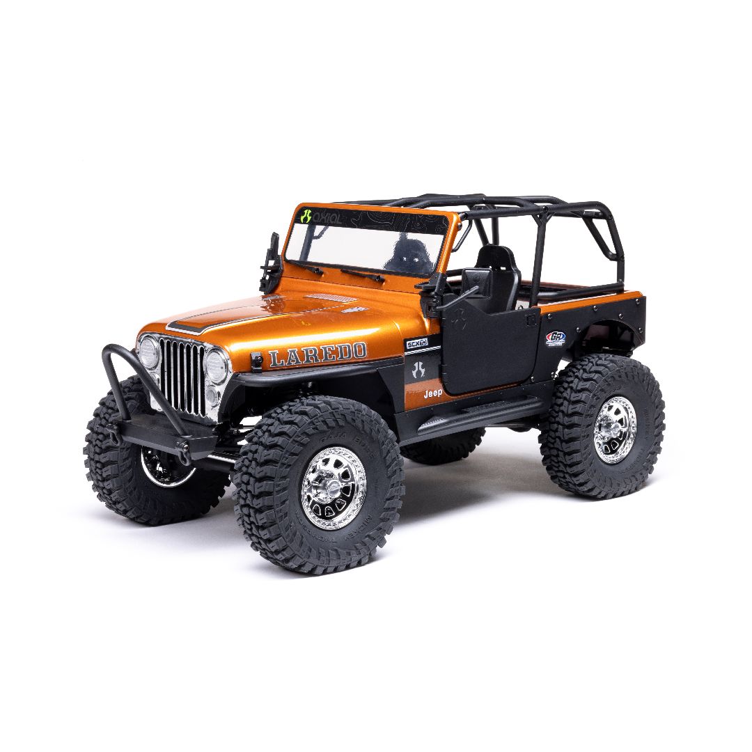 1/10 SCX10 III Jeep CJ-7 4X4 RTR Brushed Crawler - Copper
