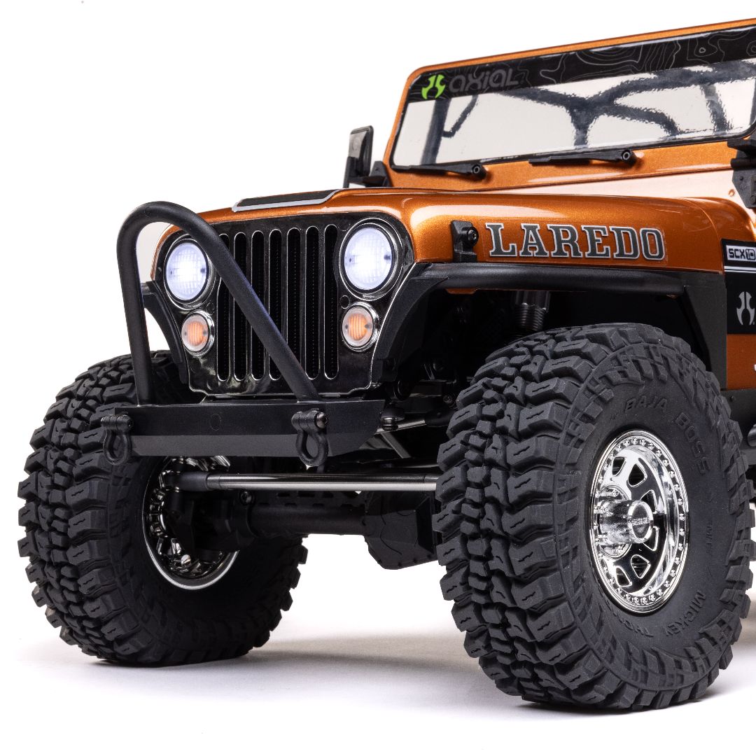 1/10 SCX10 III Jeep CJ-7 4X4 RTR Brushed Crawler - Copper