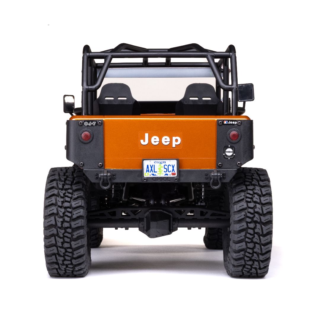 1/10 SCX10 III Jeep CJ-7 4X4 RTR Brushed Crawler - Copper