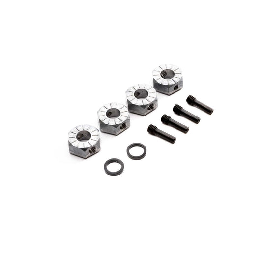 SCX6: 17mm Hex Set w/Pins (x4)