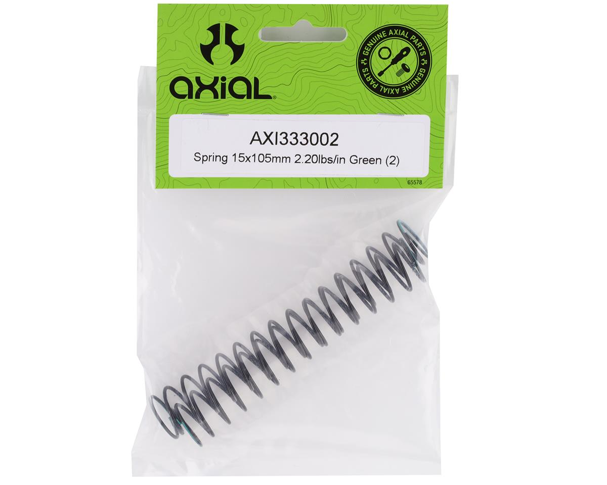 RBX10 Ryft 15x105mm Rear Shock Spring (2.20lbs - Green) (2)