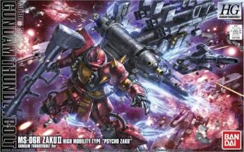 BAN2339748   —  1/144 HG MS-06R Zaku II [High Mobility Psycho Zaku] [Thunderbolt]