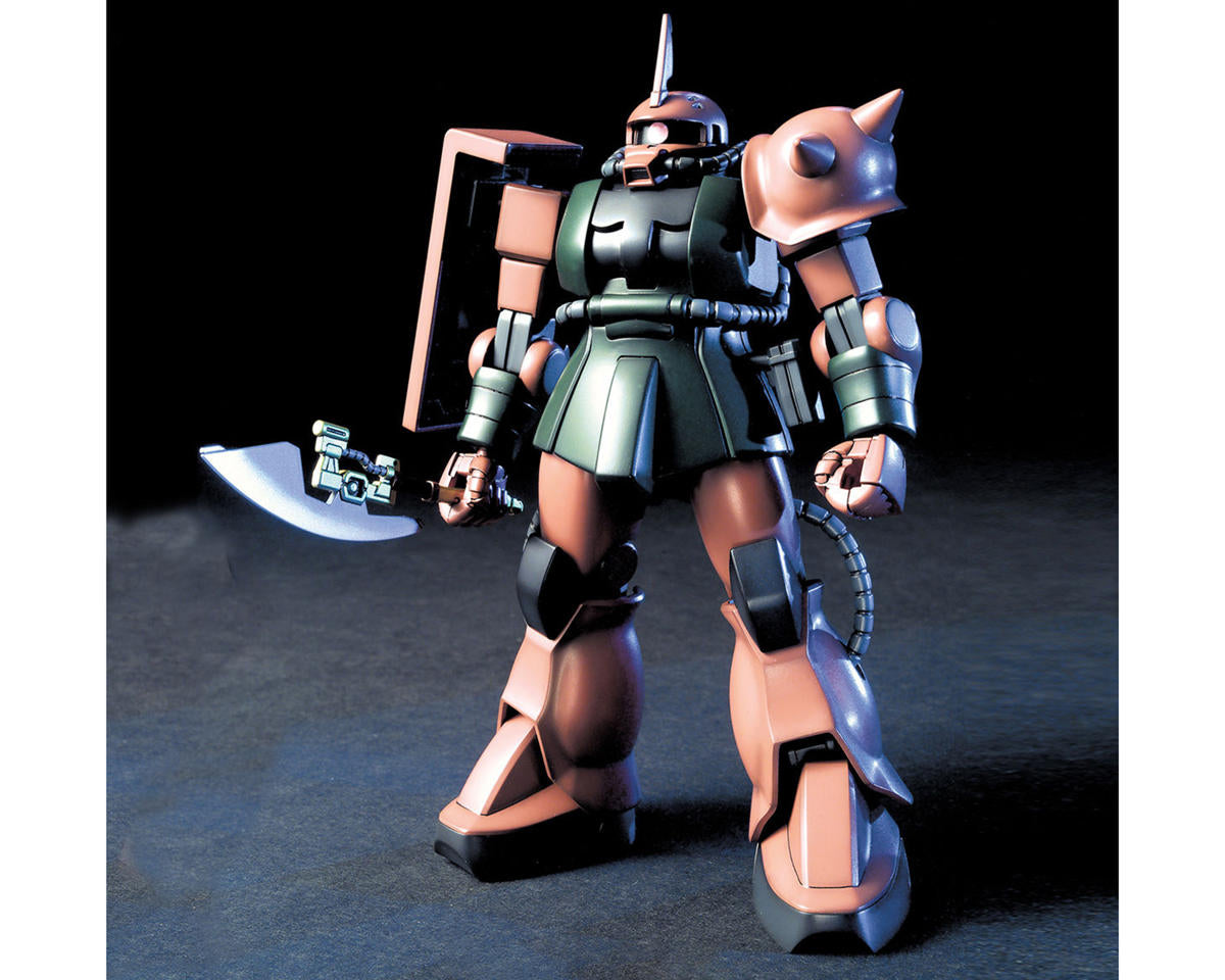 1/144 HGUC #34 MS-06FS Zaku II (Garma Custom) "Mobile Suit Gundam" Plastic Model Kit