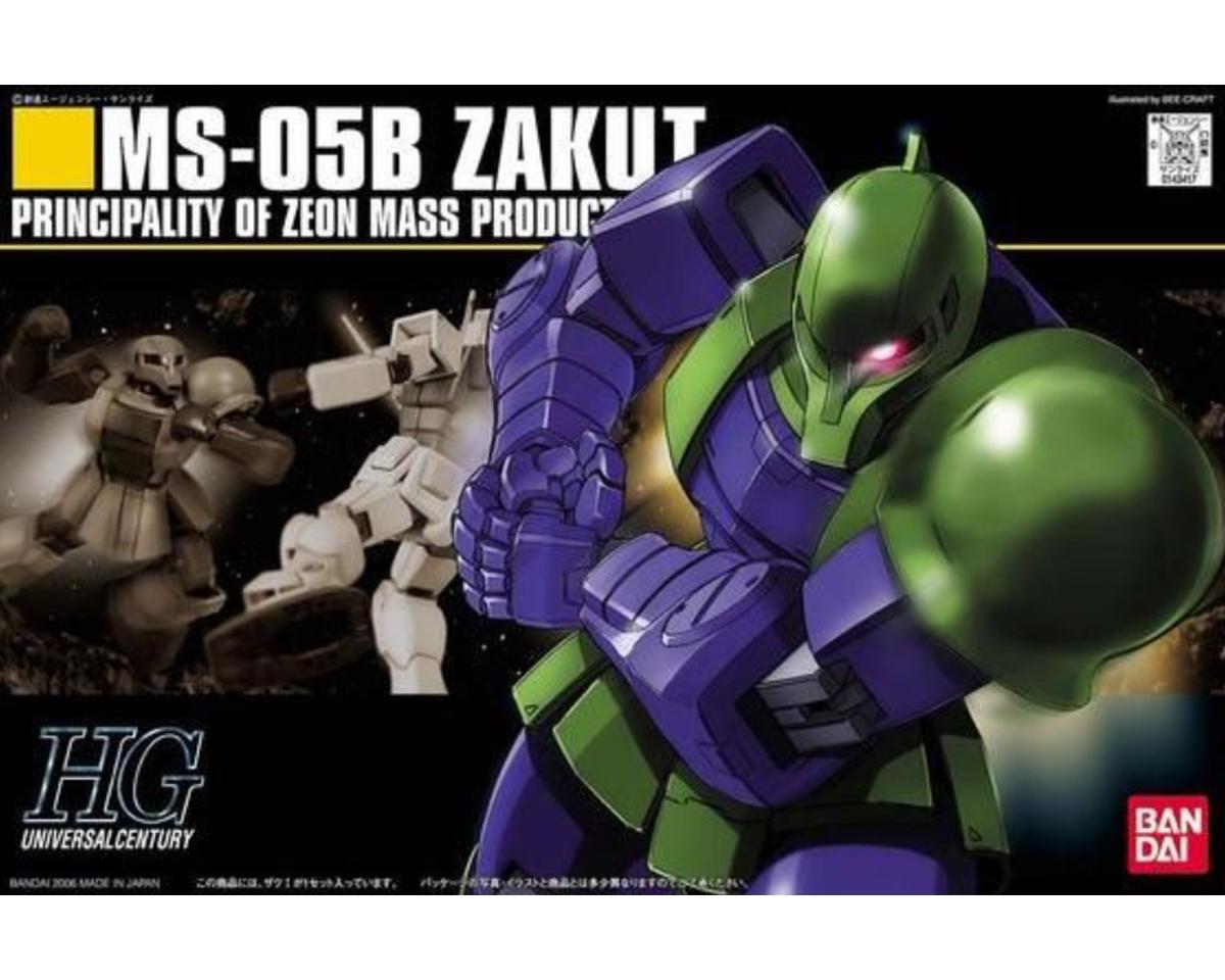 1/144 HGUC Zaku I "Mobile Suit Gundam" Plastic Model Kit