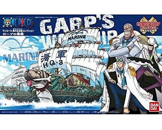 Grand Ship Collection Garp"s Marine Ship "One Piece" Model Kit