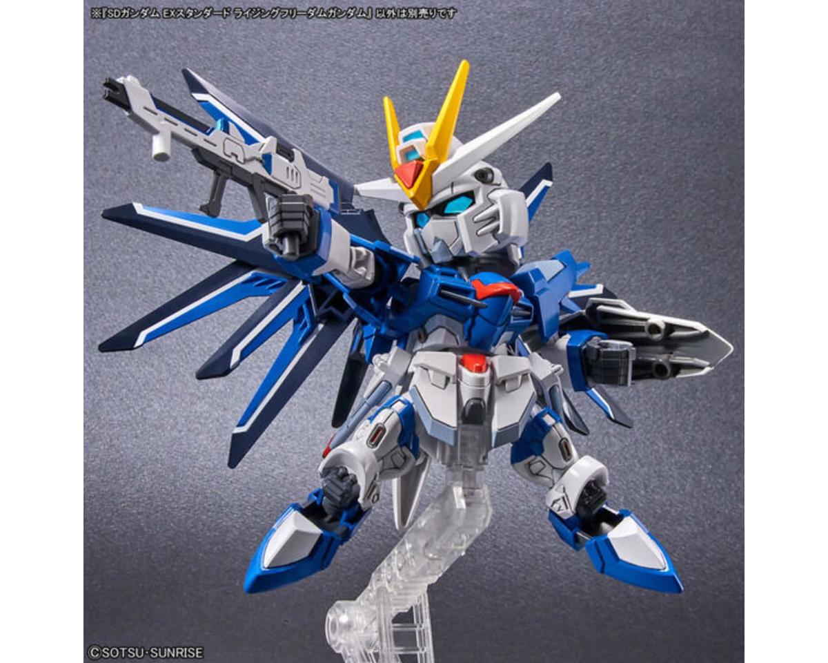 SD EX-Standard #20 Rising Freedom Gundam "Gundam SEED Freedom" Plastic Model Kit