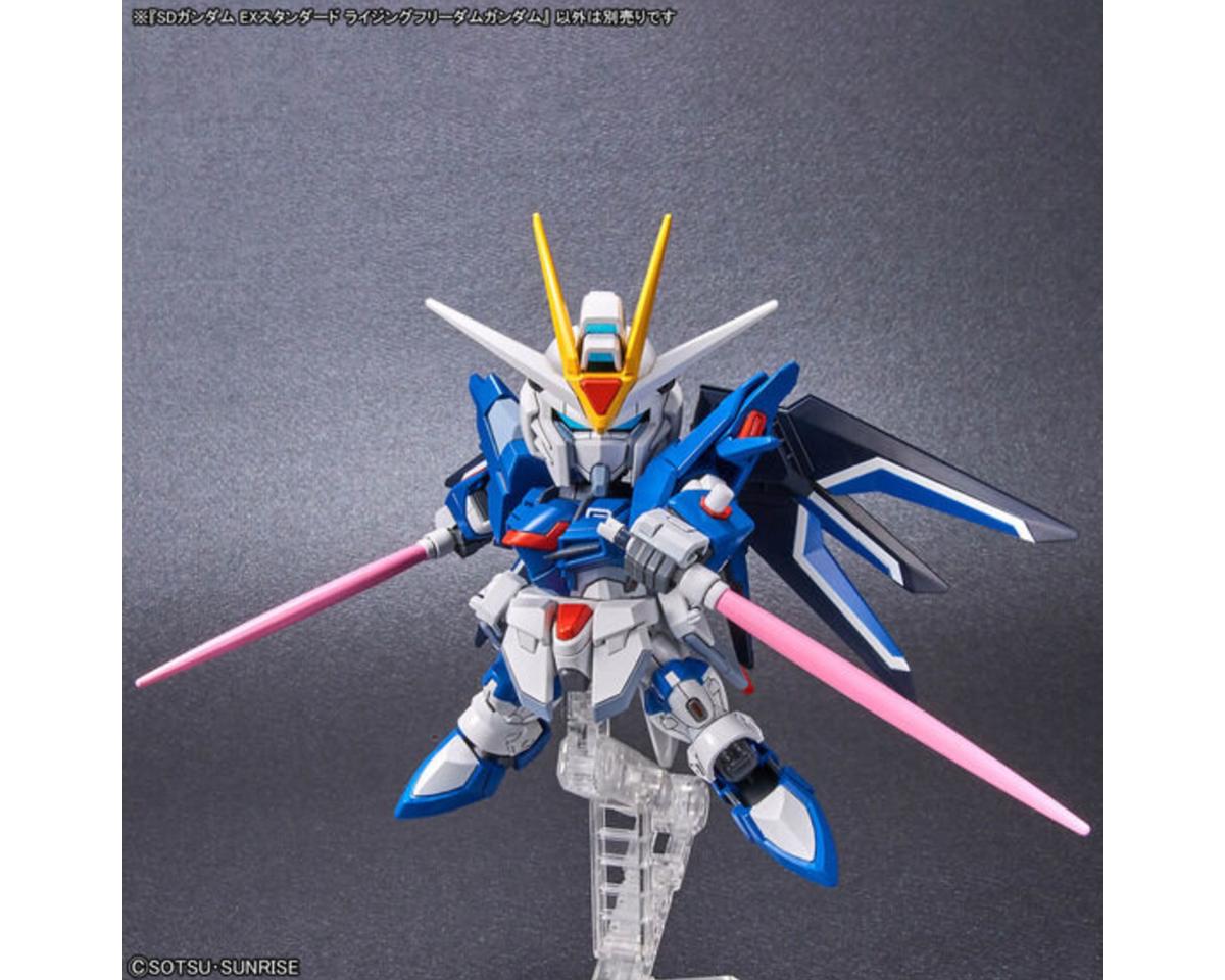 SD EX-Standard #20 Rising Freedom Gundam "Gundam SEED Freedom" Plastic Model Kit