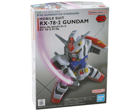SD EX-Standard RX-78-2 Gundam "Mobile Suit Gundam" Plastic Model Kit