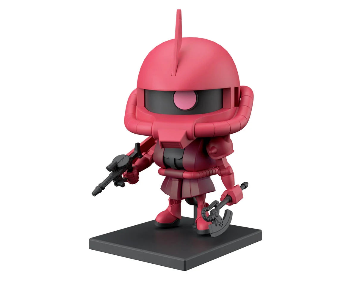 Gunpla-Kun Char's Zaku-Kun DX "Mobile Suit Gundam" (w/Runner Version Recreation Parts) Plastic Model Kit