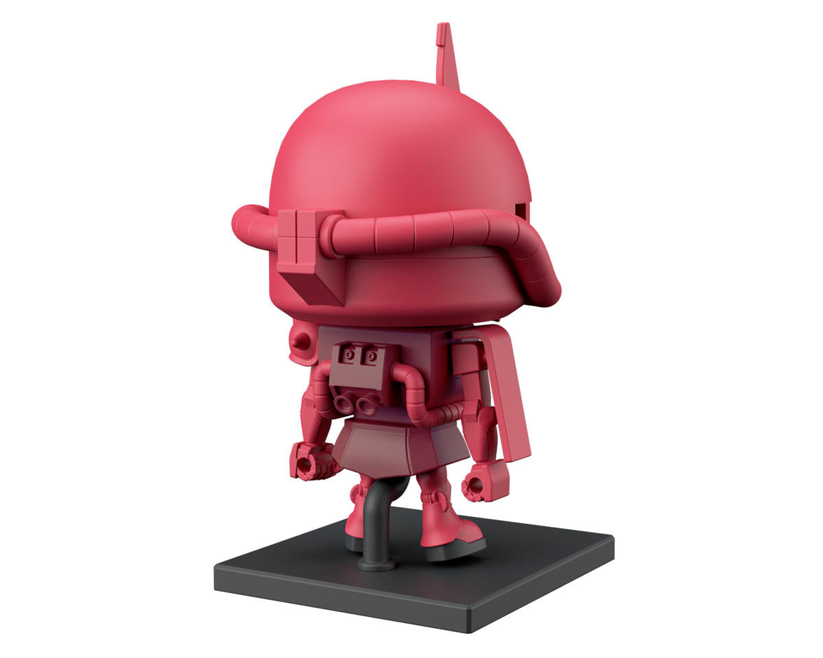 Gunpla-Kun Char's Zaku-Kun DX "Mobile Suit Gundam" (w/Runner Version Recreation Parts) Plastic Model Kit