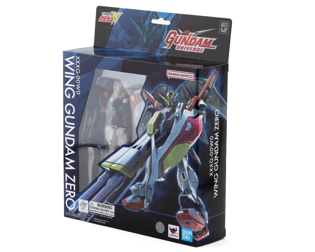 Tamashii Nations Gundam Universe XXXG-00W0 Wing Gundam Zero "Mobile Suit Gundam Wing" Action Figure