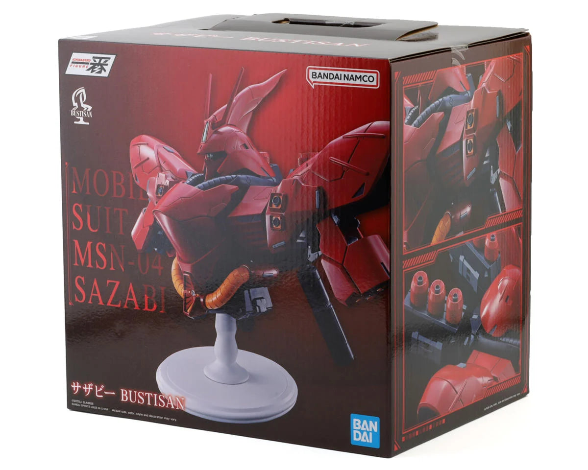 Bustisan Ichibansho MSN-04 Sazabi "Gundam: Char's Counterattack" Plastic Model Bust