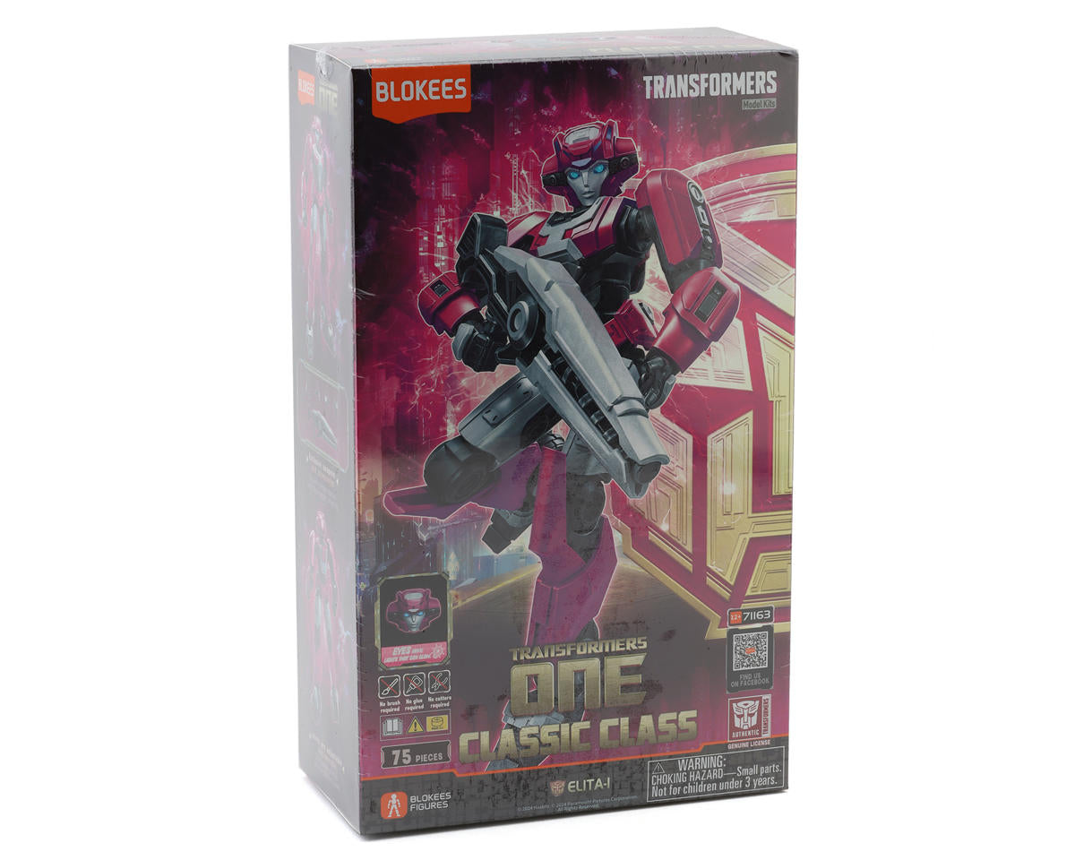 Transformers Classic Class 13 Elita-1 Plastic Model Kit (Transformers One)