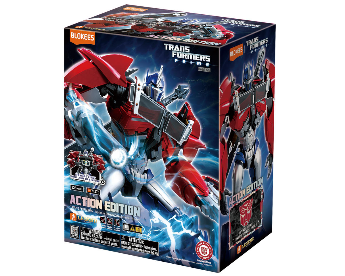 Transformers Action Edition #06 "Transformers: Prime" Optimus Prime Plastic Model Kit
