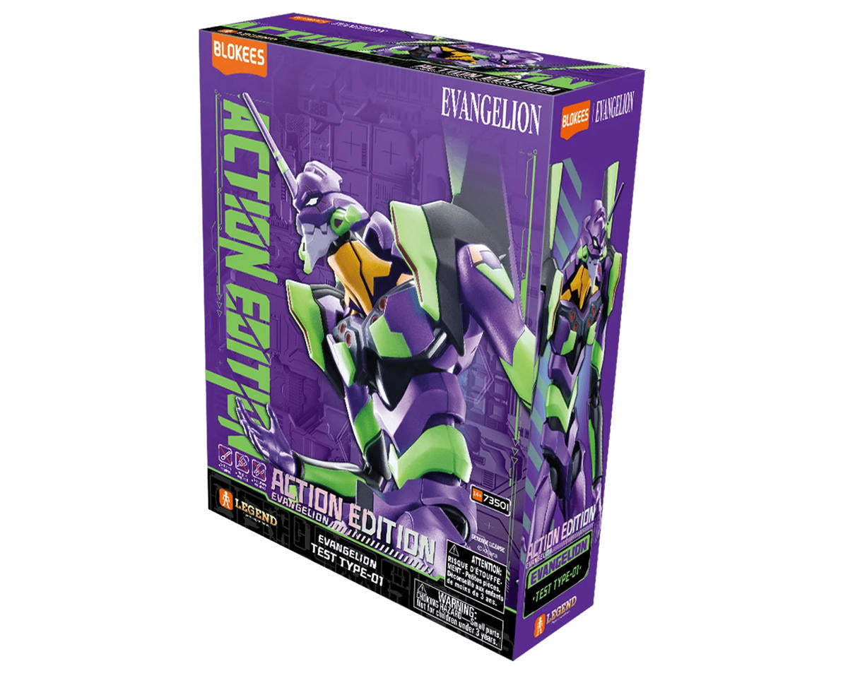 Evangelion Test Type-01 Plastic Model Kit (Action Edition)
