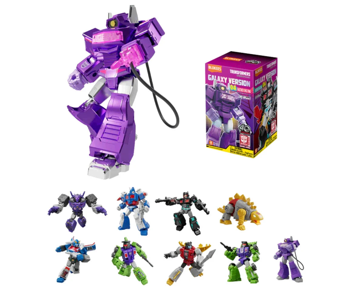 Transformers Galaxy Version 04 Fractured Space-Time Model Figures (Chosen at Random)