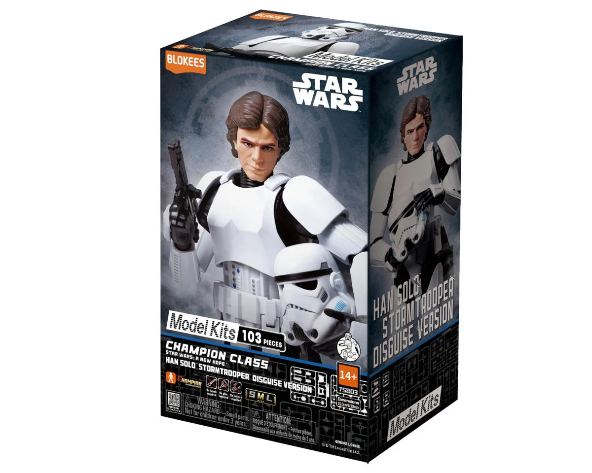 Champion Class Star Wars: A New Hope™ Han Solo™ Stormtrooper™ Disguise Plastic Model Kit