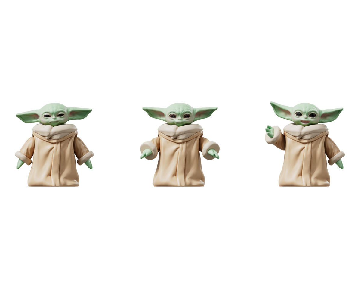 Champion Class Star Wars: The Mandalorian & Grogu™ Din Djarin™ & Grogu™ Plastic Model Kit