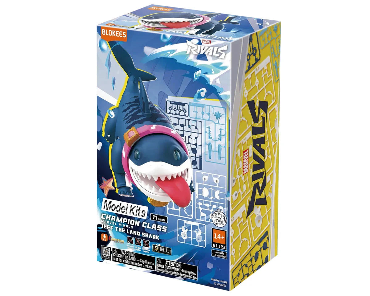 Champion Class Marvel Rivals Jeff the Land Shark Plastic Model Kit