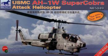 BRN05049   —  1/350 USMC AH-1W Super Cobra Attack Helicopter