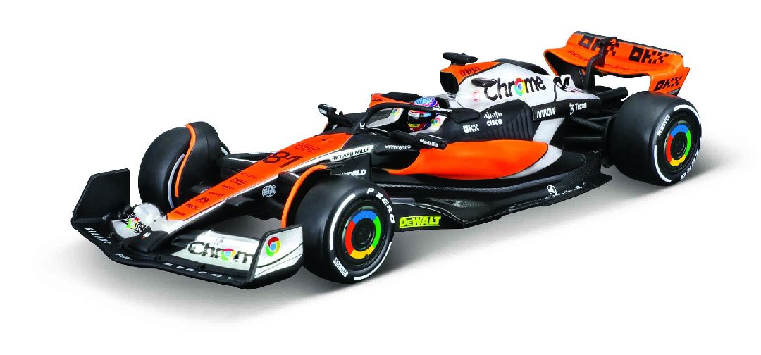 1/43 Race McLaren Racing MCL60 (2023) w/ driver (Norris #4)