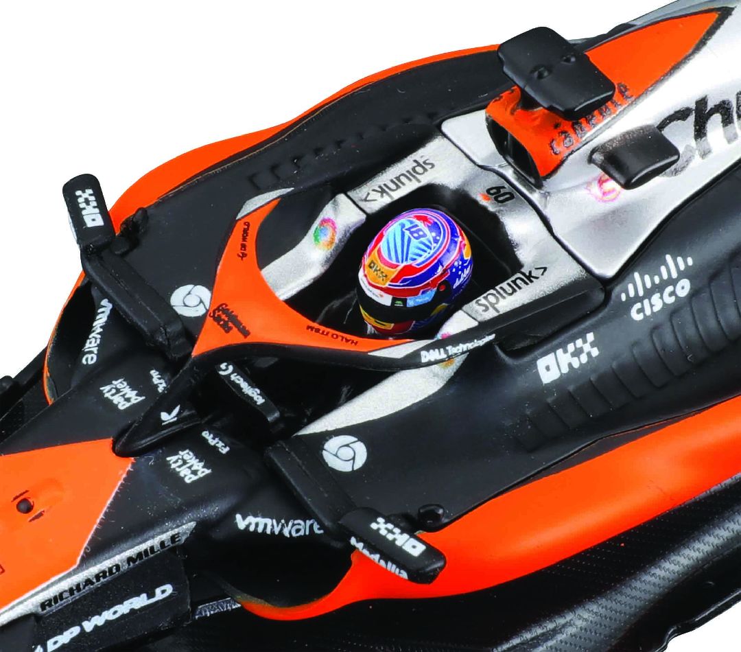 1/43 Race McLaren Racing MCL60 (2023) w/ driver (Norris #4)