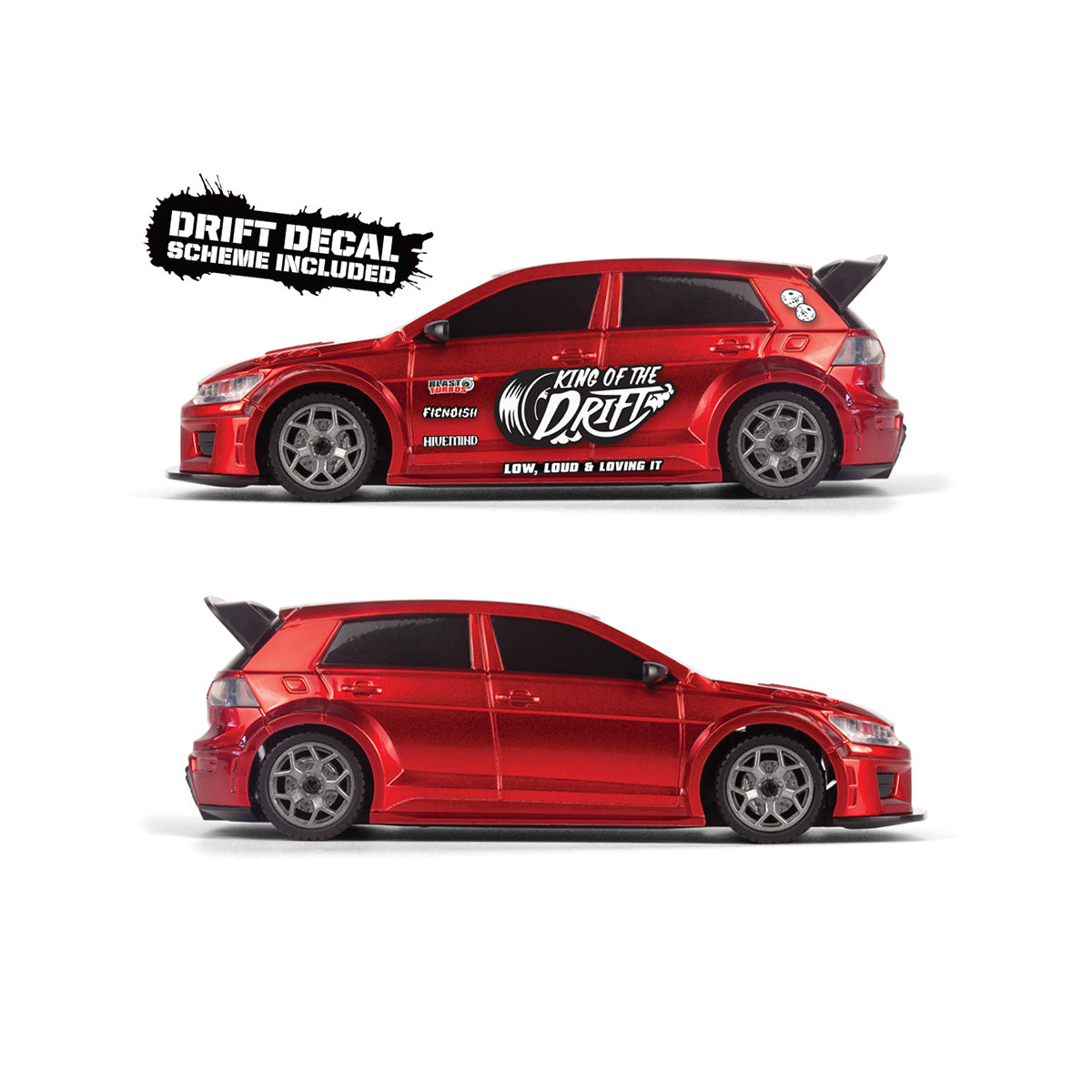 Myte D 1/43 Drift Car - Red