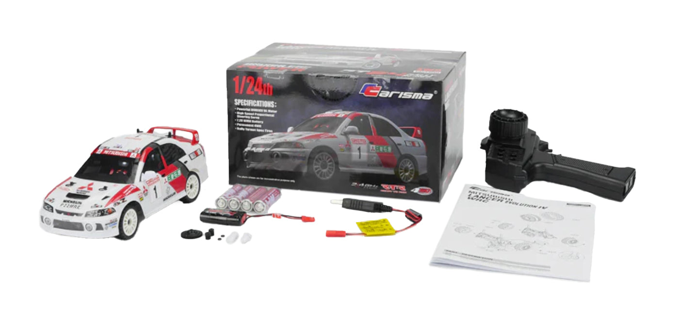 Mitsubishi Lancer Evo IV WRC 1/24 4WD Brushless RTR