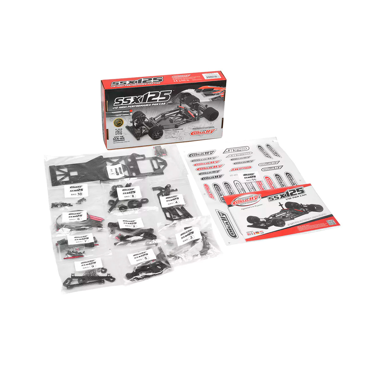 SSX-125 - Carbon Chassis KIT