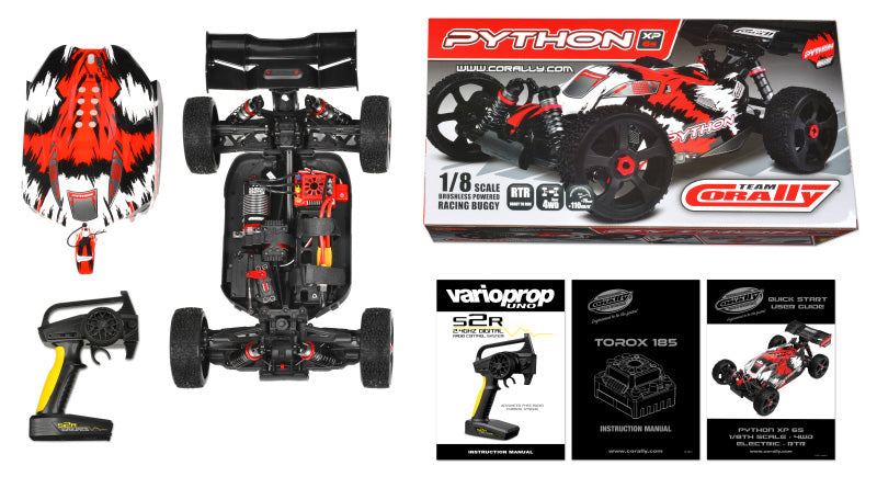 Python XP 4WD 6S 1/8  Brushless RTR Buggy