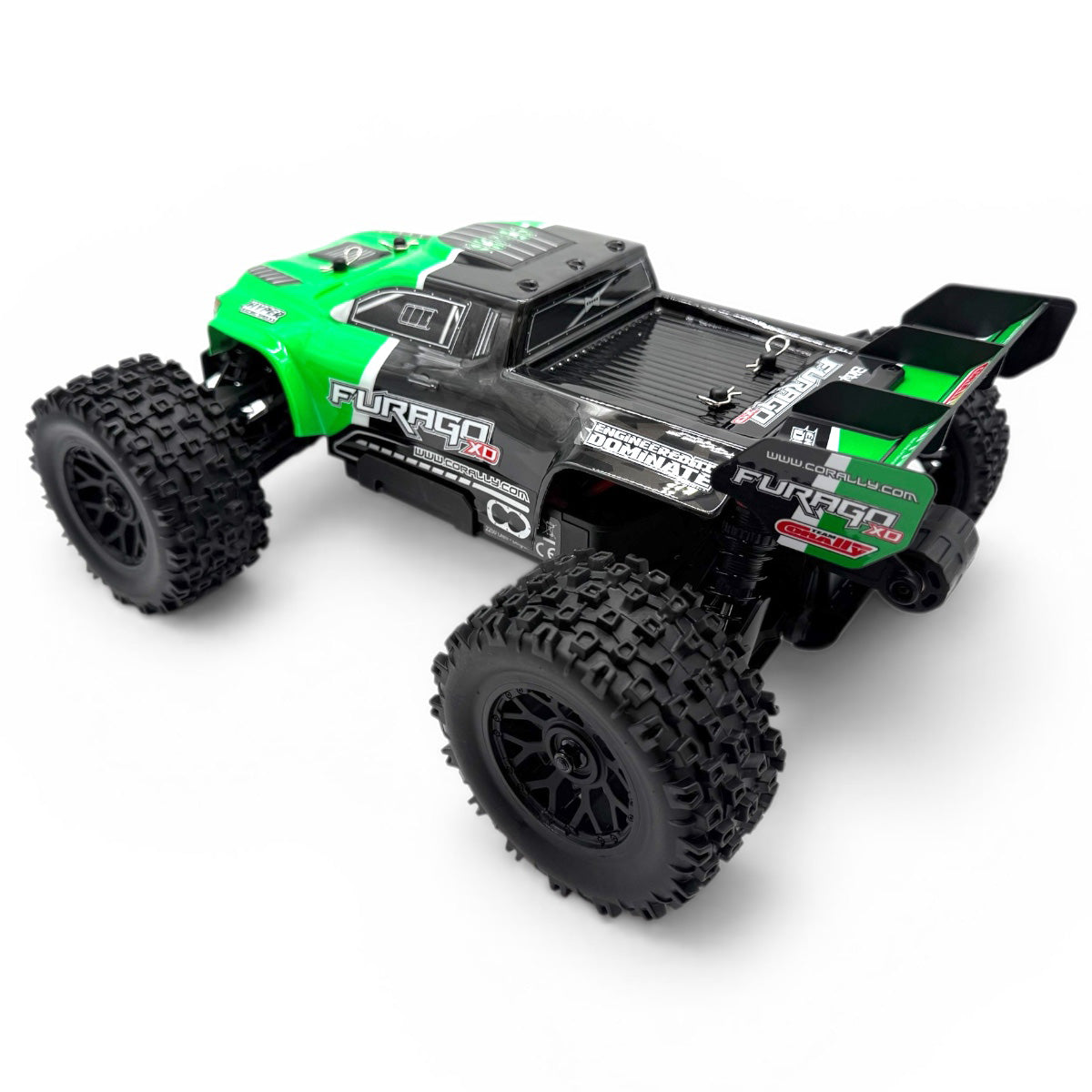 Furago XD 4WD 2S Small Scale Monster Truck - Green