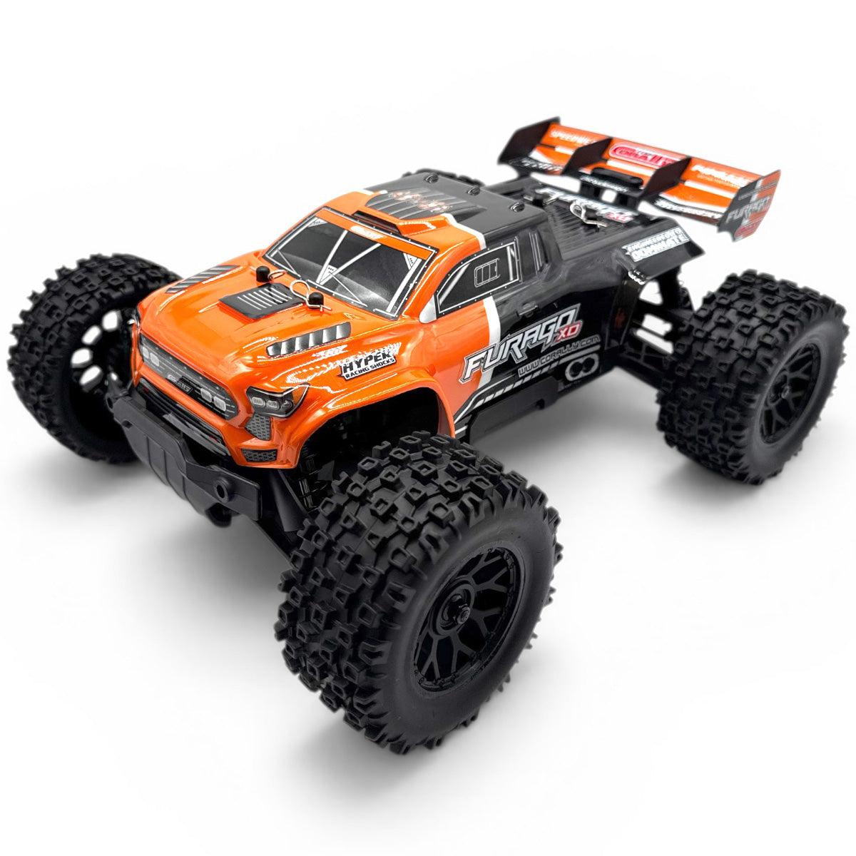Furago XD 4WD 2S Small Scale Monster Truck - Orange