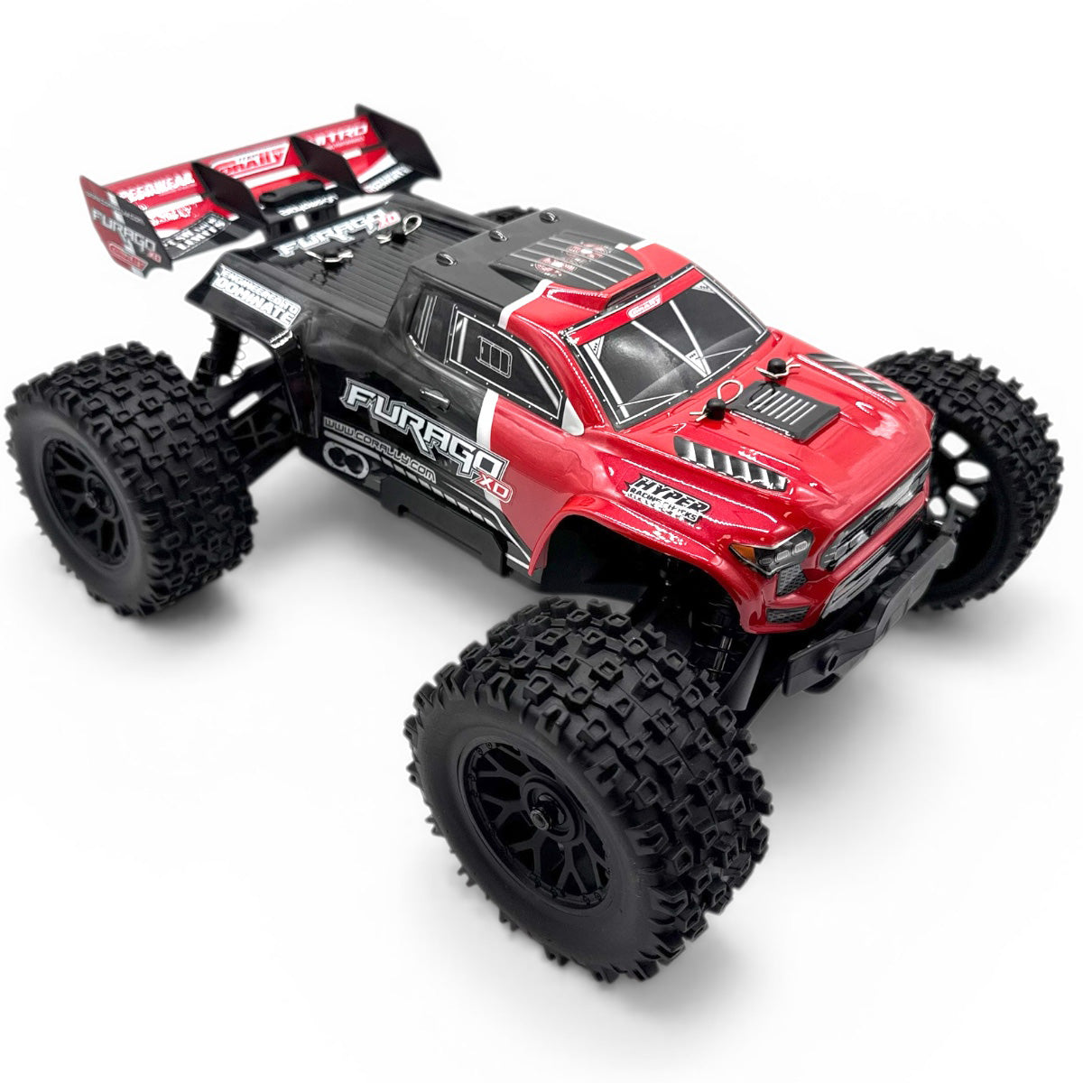 Furago XD 4WD 2S Small Scale Monster Truck - Red
