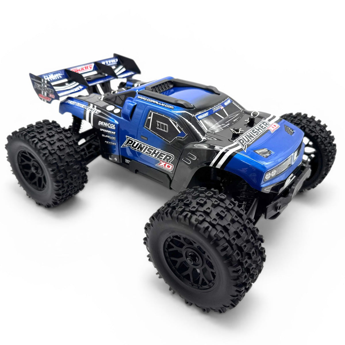 Punisher XD 4WD 2S Small Scale Monster Truck - Blue