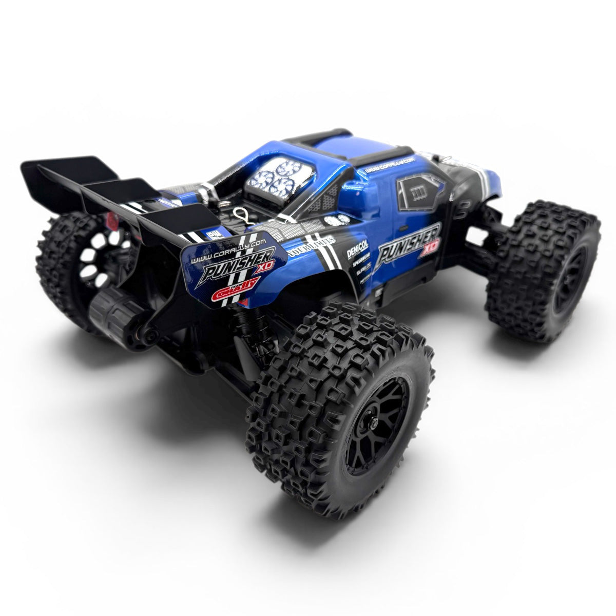 Punisher XD 4WD 2S Small Scale Monster Truck - Blue