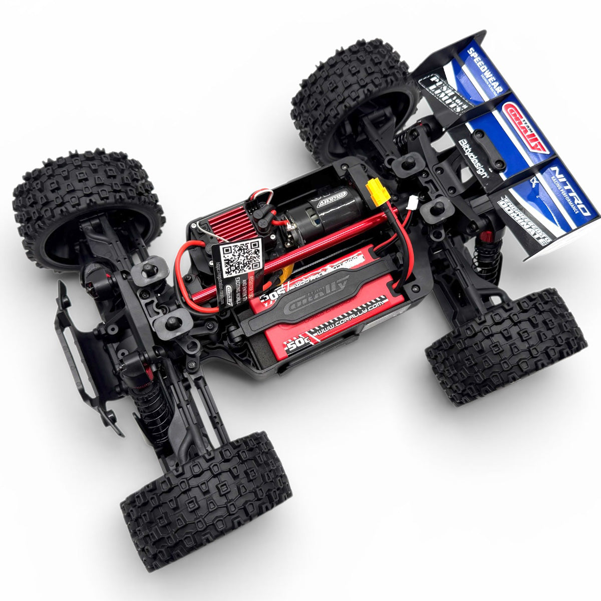 Punisher XD 4WD 2S Small Scale Monster Truck - Blue