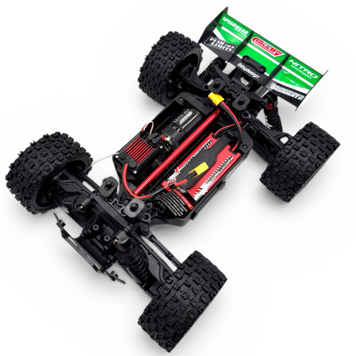 Punisher XD 4WD 2S Small Scale Monster Truck - Green