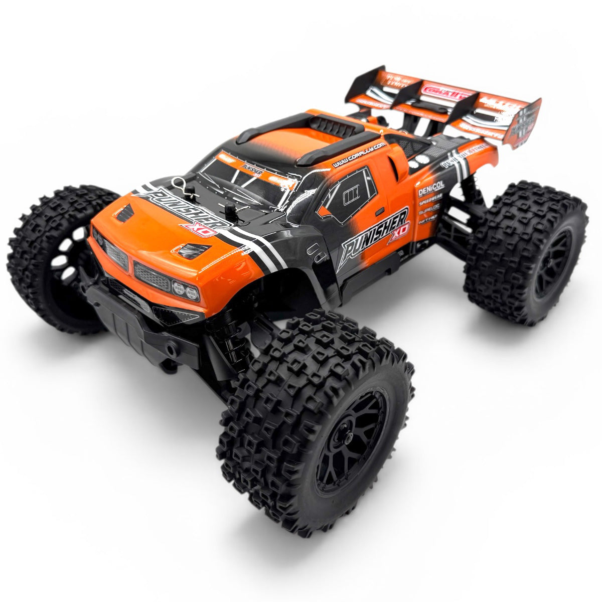 Punisher XD 4WD 2S Small Scale Monster Truck - Orange