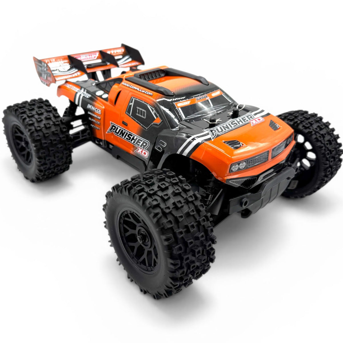 Punisher XD 4WD 2S Small Scale Monster Truck - Orange
