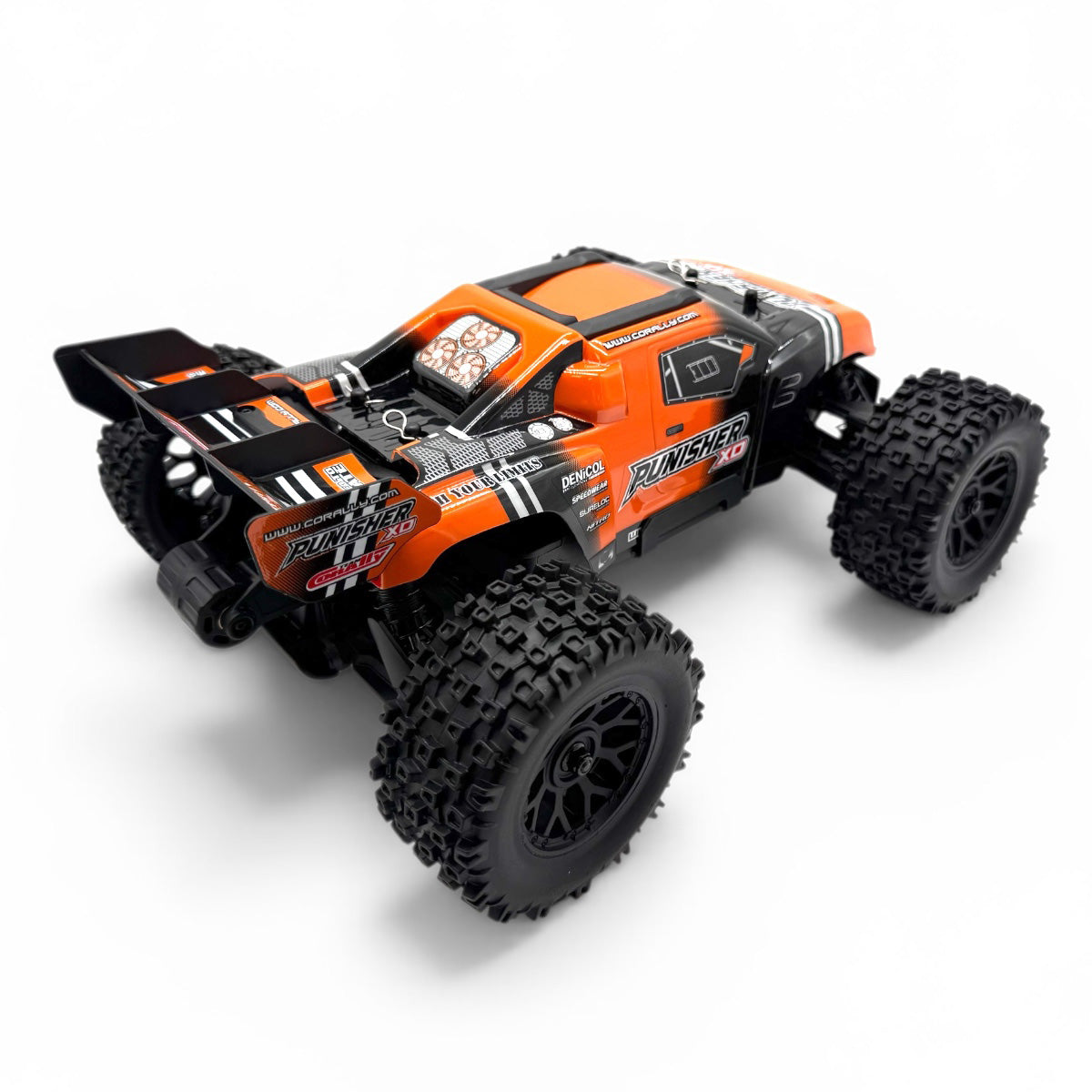 Punisher XD 4WD 2S Small Scale Monster Truck - Orange