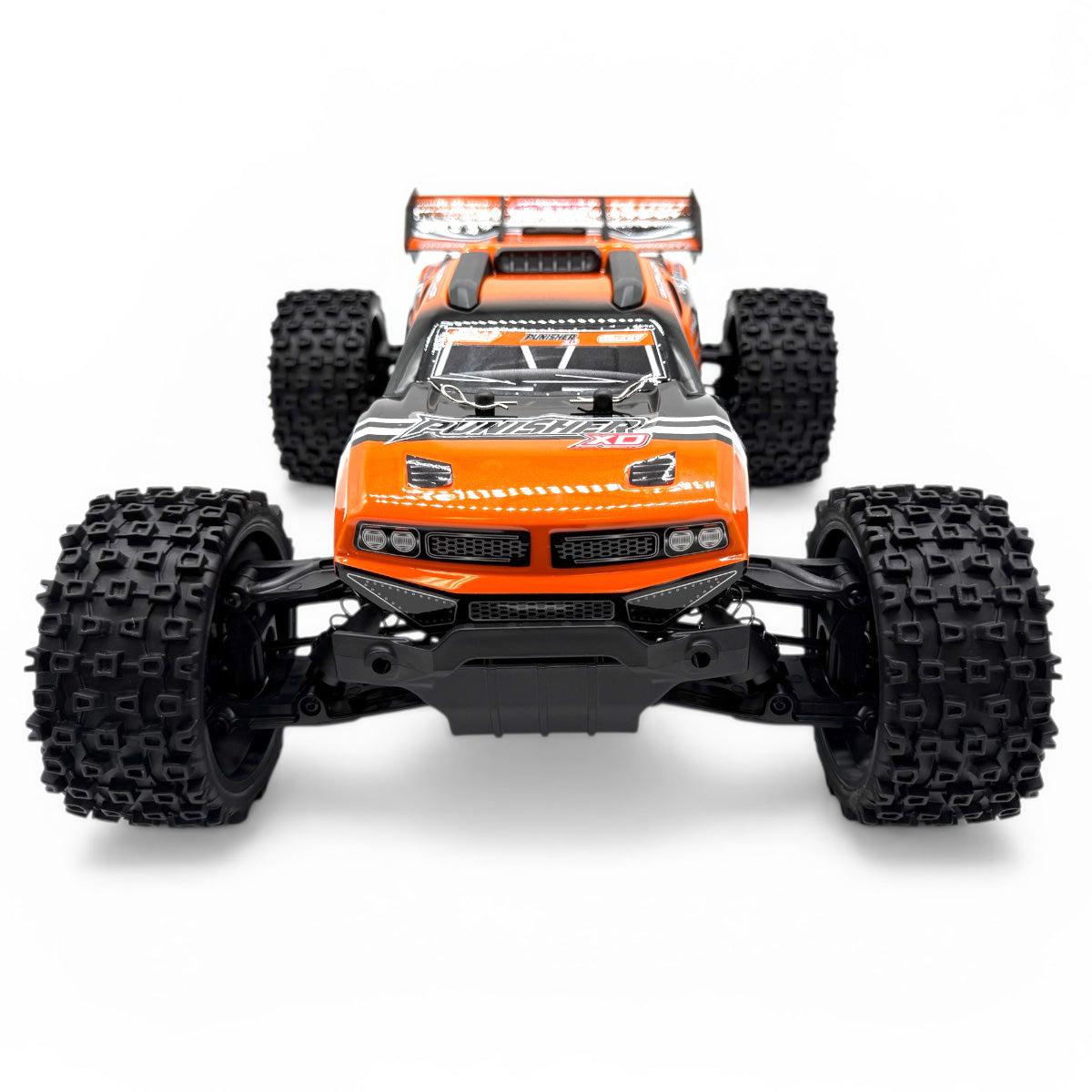 Punisher XD 4WD 2S Small Scale Monster Truck - Orange