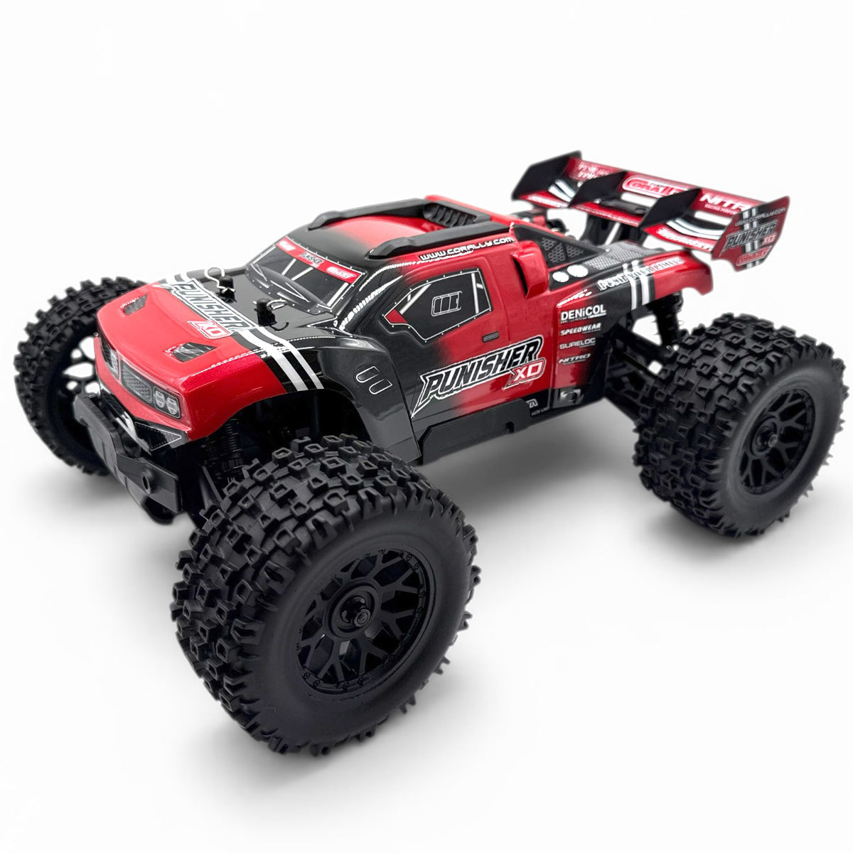 Punisher XD 4WD 2S Small Scale Monster Truck - Red