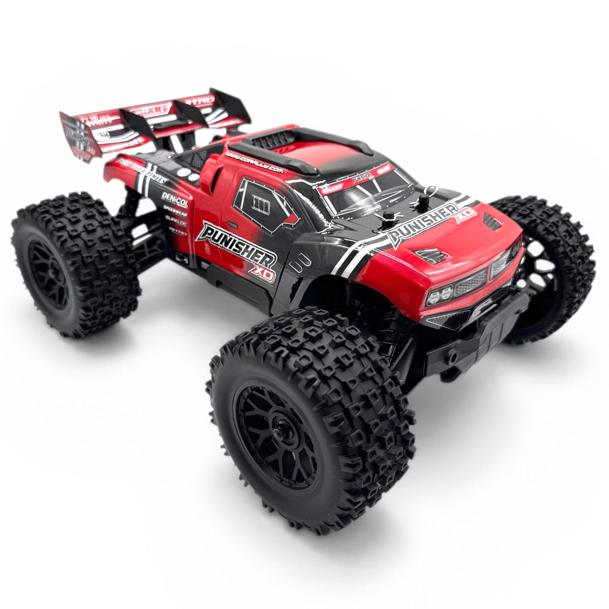Punisher XD 4WD 2S Small Scale Monster Truck - Red
