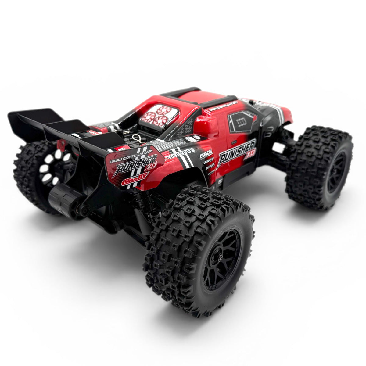 Punisher XD 4WD 2S Small Scale Monster Truck - Red