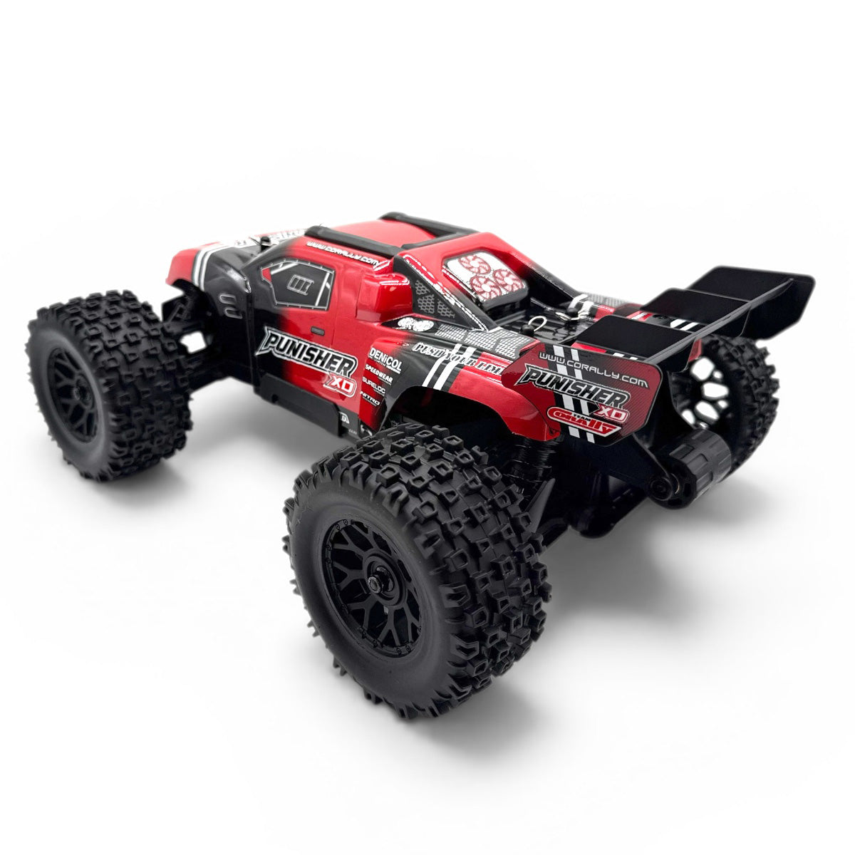 Punisher XD 4WD 2S Small Scale Monster Truck - Red
